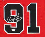 Dennis Rodman Signed Chicago Custom Red Jersey