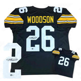 Rod Woodson Autographed Jersey - Black - Beckett Authenticated - PS