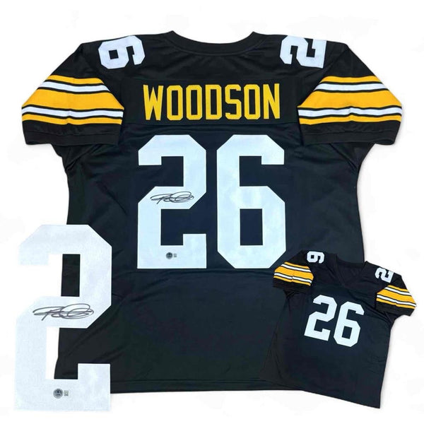 Rod Woodson Autographed Jersey - Black - Beckett Authenticated - PS