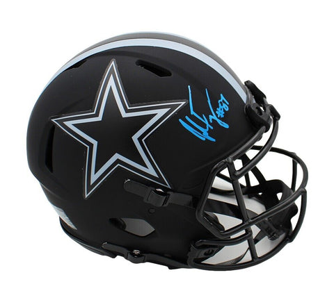 Jake Ferguson Signed Dallas Cowboys Speed Authentic Eclipse NFL Helmet