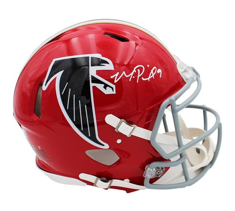 Michael Penix Jr. Signed Atlanta Falcons Speed Authentic TB 1966-1969 NFL Helmet