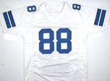 Michael Irvin Autographed White Pro Style Stat Jersey - Beckett W Hologram