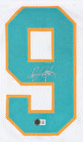 Jonnu Smith Signed Miami Dolphins White Jersey (Beckett) 2017 Draft Pick FIU