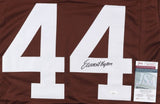 Earnest Byner Signed Browns Jersey (JSA COA) 2xPro Bowl R.B. / 56 NFL T.D.'s