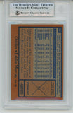 Eddie Murray Autographed 1978 Topps #36 w/HOF Trading Card Slab Beckett 57100