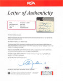 Yankees Babe Ruth "Sincerely" Signed & Framed 8x10.5 Magazine Page BAS #AE65714