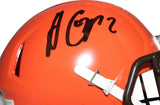 Amari Cooper Signed Cleveland Browns Speed Mini Helmet Beckett 40627