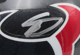 Stefon Diggs Texans Auto/Signed Eclipse Mini Helmet Beckett 198306