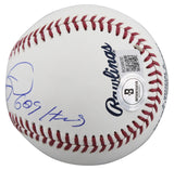 Cubs Sammy Sosa "609 HRS" Authentic Signed Manfred OML Baseball BAS #BQ06630