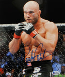 Randy Couture Autographed UFC 8x10 Photo In Ring- Beckett Auth *Blue