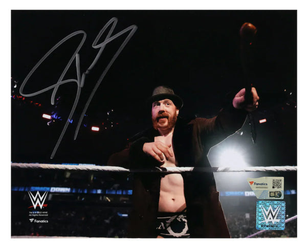 Sheamus Autographed WWE Leaning On Ropes 8" x 10" Photograph Fanatics