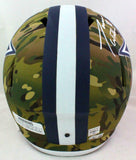 Jason Witten Autographed Cowboys Camo Speed F/S Helmet w/insc- Beckett W *White