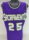 Nick Anderson Signed Sacramento Kings Jersey (JSA COA) 1989 1st Round Draft Pick