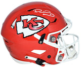 PATRICK MAHOMES SIGNED KANSAS CITY CHIEFS SUPER BOWL LVIII SPEEDFLEX HELMET BAS