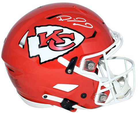 PATRICK MAHOMES SIGNED KANSAS CITY CHIEFS SUPER BOWL LVIII SPEEDFLEX HELMET BAS