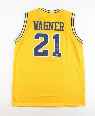 Franz Wagner Signed Michigan Wolverines Jersey (PA COA) Magic 1st Round Pck 2021