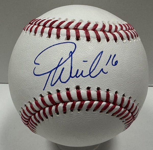 Chicago Cubs Outfielder PATRICK WISDOM Signed Official MLB Baseball AUTO - BAS