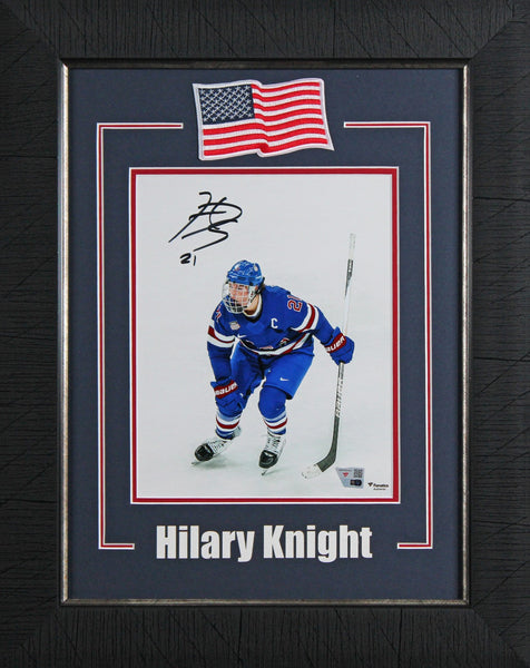 Hilary Knight Authentic Signed 8x10 Framed Team USA Vertical Photo Fanatics