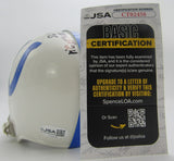 Lenny Moore HOF Signed/Inscribed Colts Mini Football Helmet JSA 213515