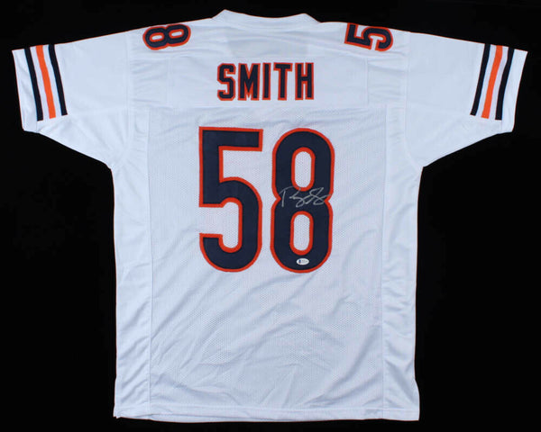 Roquan Smith Signed Bears Home Jersey (Beckett COA) Chicago 2018 #1 Draft Pick
