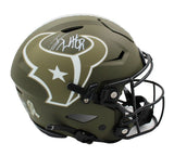 JJ Watt Signed Houston Texans Speed Authentic Flex STS NFL Helmet
