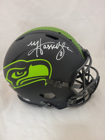 MATT HASSELBECK SIGNED SEATTLE SEAHAWKS F/S ECLIPSE SPEED AUTHENTIC HELMET BAS