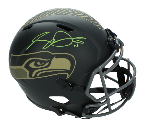 Sam Darnold Autographed Seahawks 2025 STS Full Size Speed Helmet Beckett