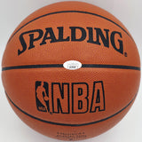 Dave DeBusschere Autographed NBA Leather Game Basketball Knicks JSA #AV29199