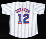 Shawon Dunston Signed Chicago Cubs Jersey (JSA) Chi-Town Shortstop 1985-1997