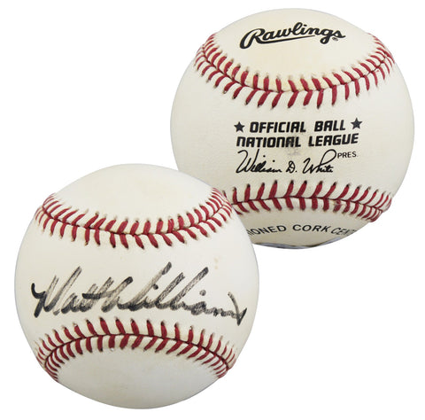 Giants Matt Williams Authentic Signed William White ONL Baseball BAS #BU64210