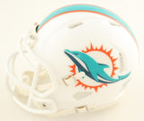 Ricky Williams Signed Miami Dolphins Mini Helmet Inscribed "Smoke Weed Everyday"