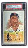 Willie McCovey Giants Signed 4x6 Perez-Steele Postcard PSA/DNA Gem MT 10