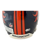 Denver Broncos Signed Pro VSR4 Helmet Elway Davis Miller Beckett 42088