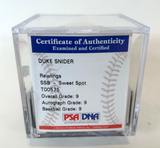 Duke Snider Autographed Rawlings Baseball PSA/DNA Auto Grade: 9 Baseball Grade 9