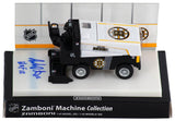 Adam Oates Signed Boston Bruins NHL Mini Zamboni w/HOF'12 - (SCHWARTZ COA)