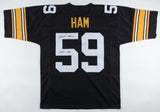 Jack Ham Signed Pittsburgh Steelers Jersey Inscribed "HOF 88" (Beckett COA) L.B.
