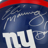 Eli Manning & Daniel Jones New York Giants Signed Riddell VSR4 Authentic Helmet