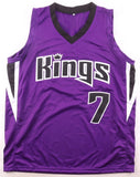 Jimmer Fredette Signed Sacramento Kings Jersey (JSA) 2011 1st Rnd NBA Draft Pick
