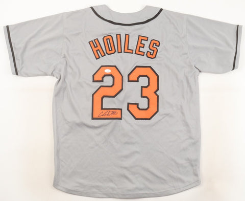 Chris Hoiles Signed Baltimore Orioles Jersey (JSA COA) O's Hall of Fame 2009