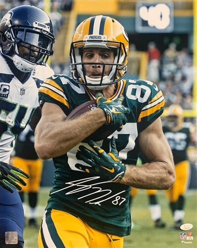 Packers SB XLV Champ JORDY NELSON Signed 16x20 Photo AUTO #19 - JSA