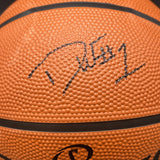 Danny Wolf Signed Basketball PSA Michigan Wolverines