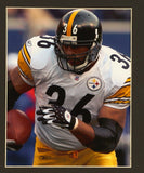 Jerome Bettis Signed Pittsburgh Steelers 35x43 Framed Jersey (Beckett) All Pro