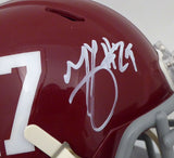 MINKAH FITZPATRICK AUTOGRAPHED SIGNED ALABAMA SPEED MINI HELMET BECKETT 161025