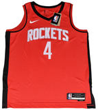 JALEN GREEN SIGNED HOUSTON ROCKETS #4 NIKE SWINGMAN JERSEY FANATICS