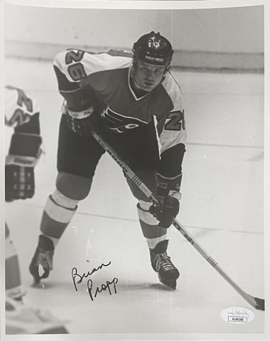 Brian Propp Signed 8x10 Philadelphia Flyers Photo JSA AL44160