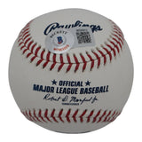 Hideki Matsui Autographed New York Yankees OML Baseball Beckett 39578