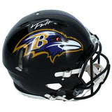 Trey Hendrickson Autographed Baltimore Ravens Speed Authentic Helmet JSA