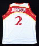 Joe Johnson Signed Atlanta Hawks Jersey Inscribed "Iso Joe" (JSA)