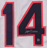 Julio Franco Signed Cleveland Indian Jersey (All World) 1991 AL Batting Champion