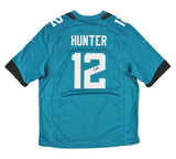 Travis Hunter Signed Jacksonville Jaguars Nike Game Teal NFL Jersey